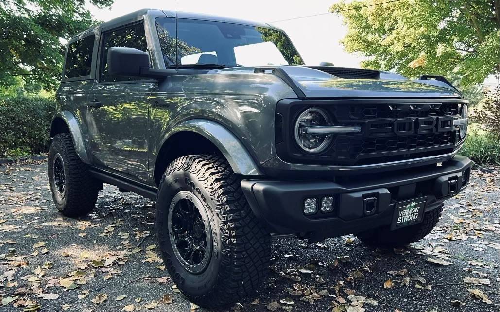 Ford Bronco New ADV Ram Air Hood Installed Ram Air Hood 1