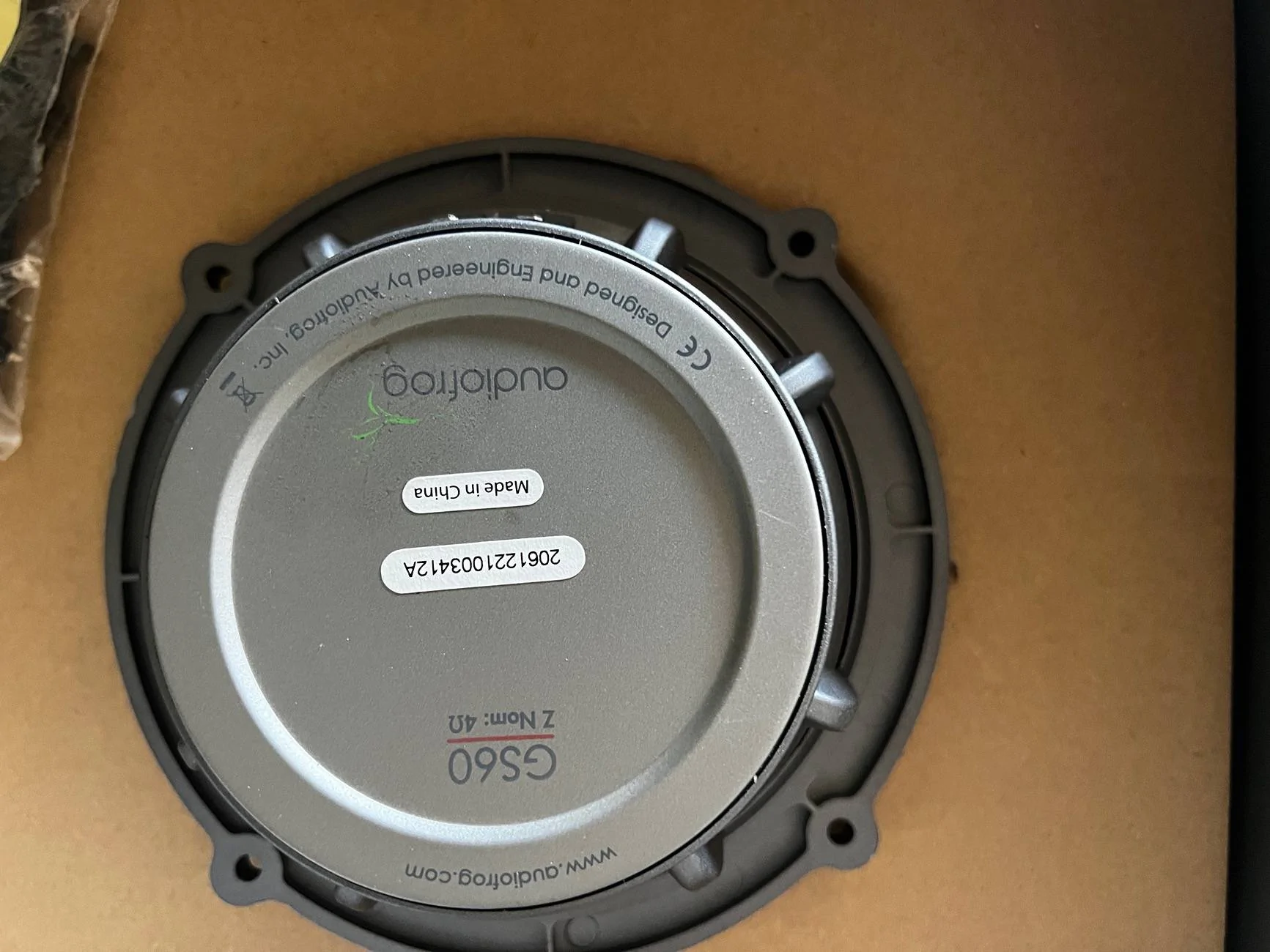 Ford Bronco Audio frog gs 60 6.5 mid bass IMG_2565