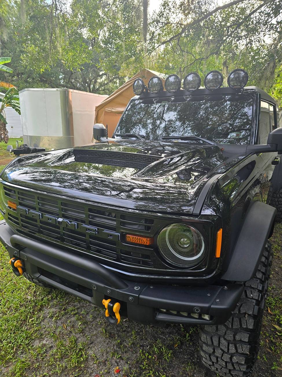 Ford Bronco New ADV Ram Air Hood Installed 20241005_173018