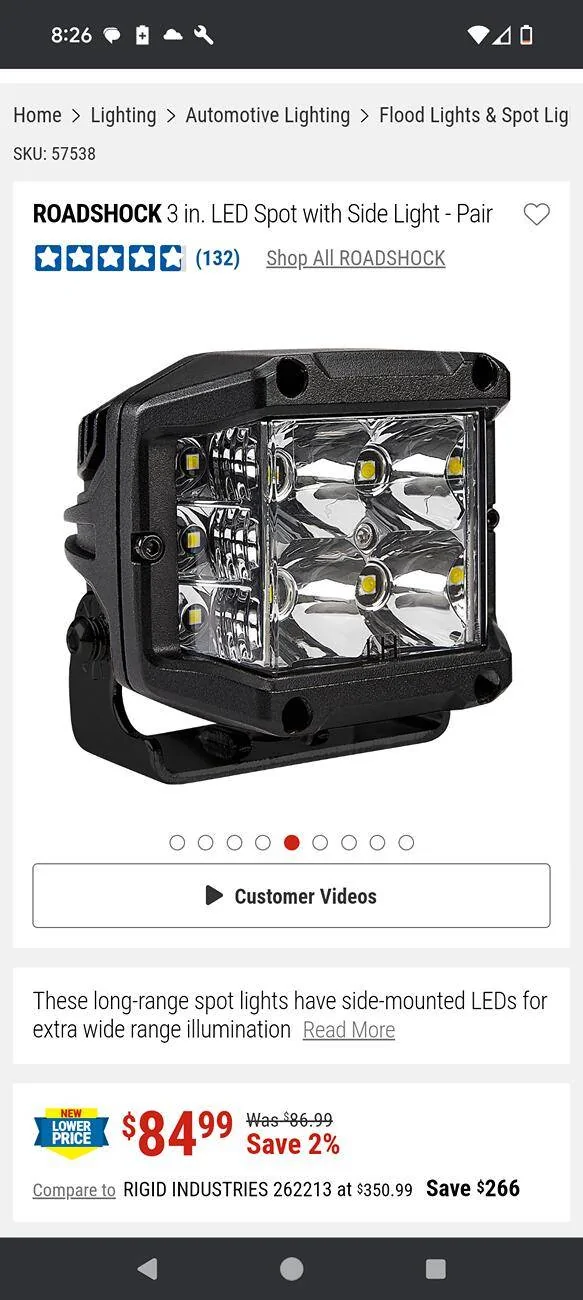 Ford Bronco Boomba Racing Ford Bronco Light Mount Kit 1000000025