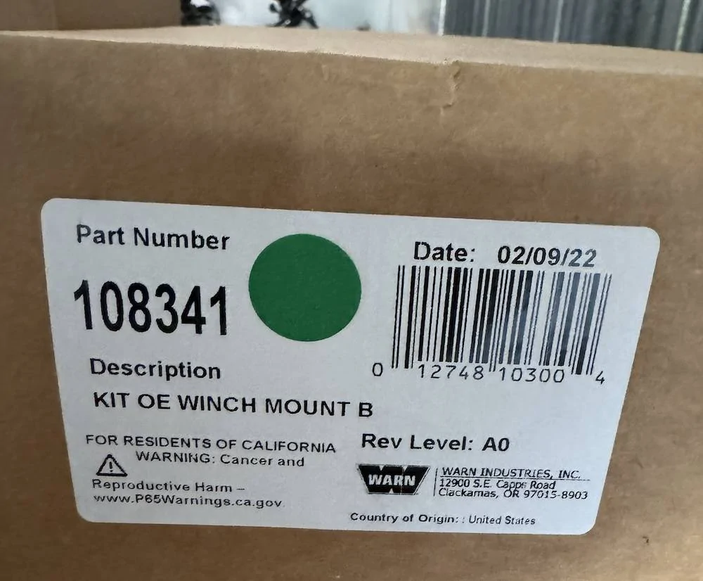 Ford Bronco NIB Ford Performance Winch Mount Kit $450 Untitled 5