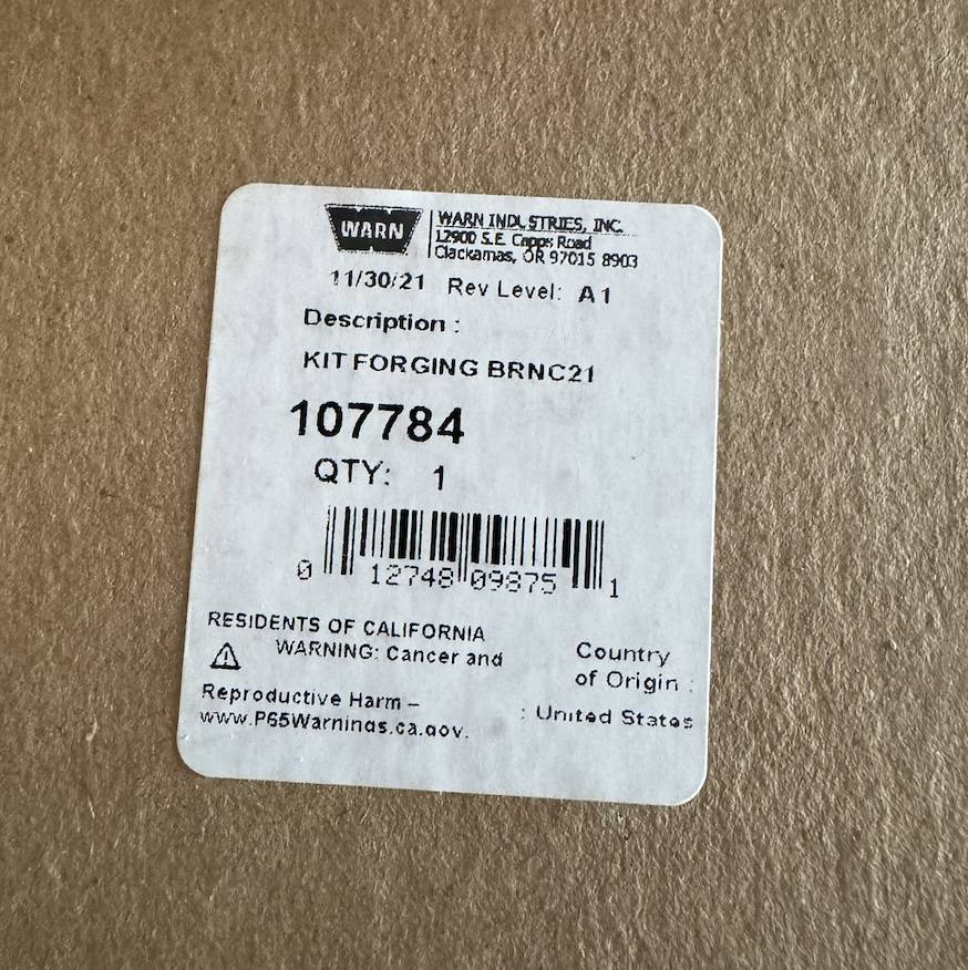 Ford Bronco NIB Ford Performance Winch Mount Kit $450 Untitled 3
