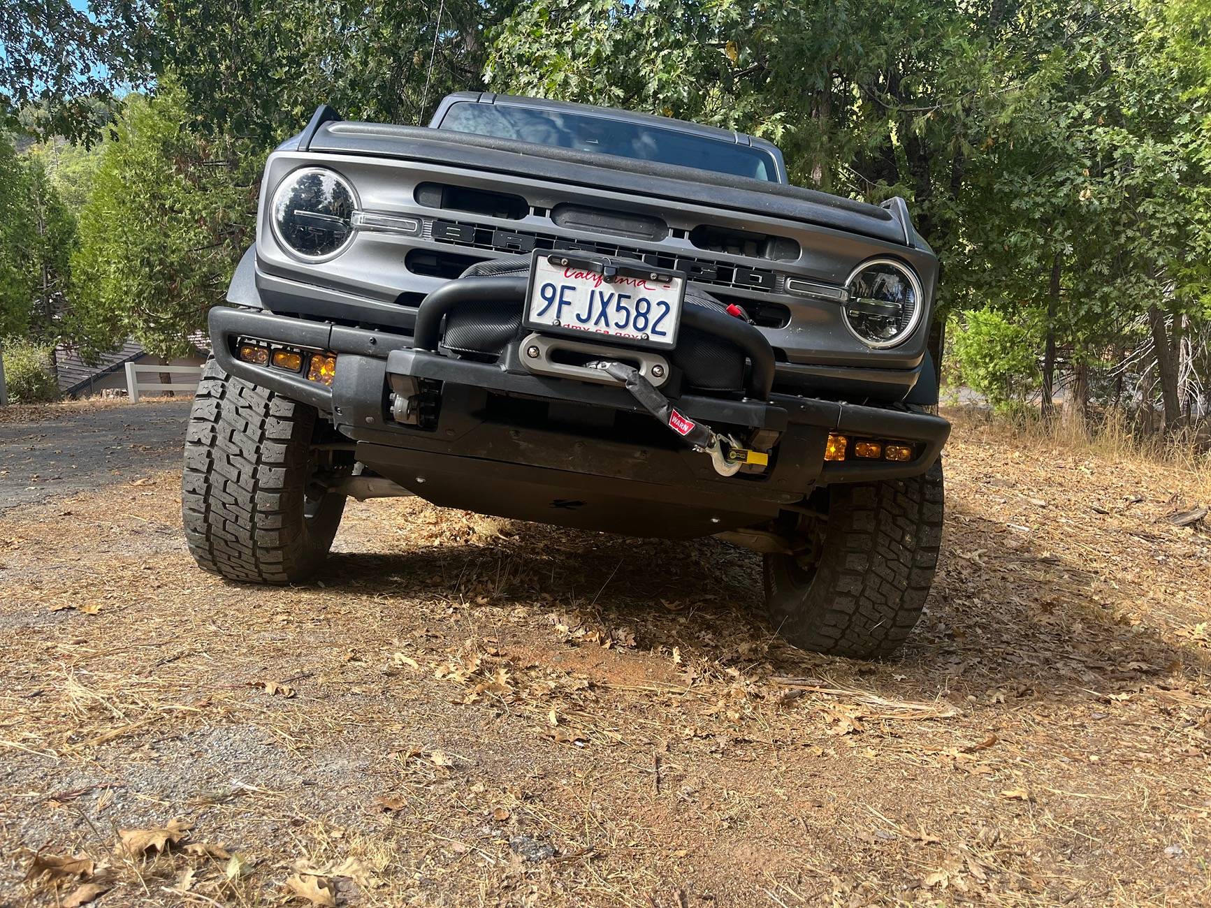 Ford Bronco Ford Warn package and Chinesium Mod bumper IMG_2165