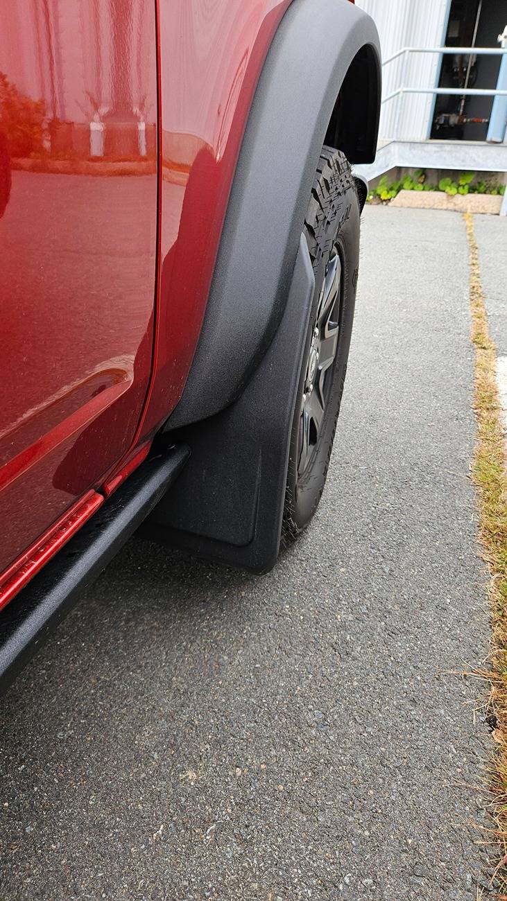 Ford Bronco Heritage Edition: Best Front Mud Flaps? 20241007_115138