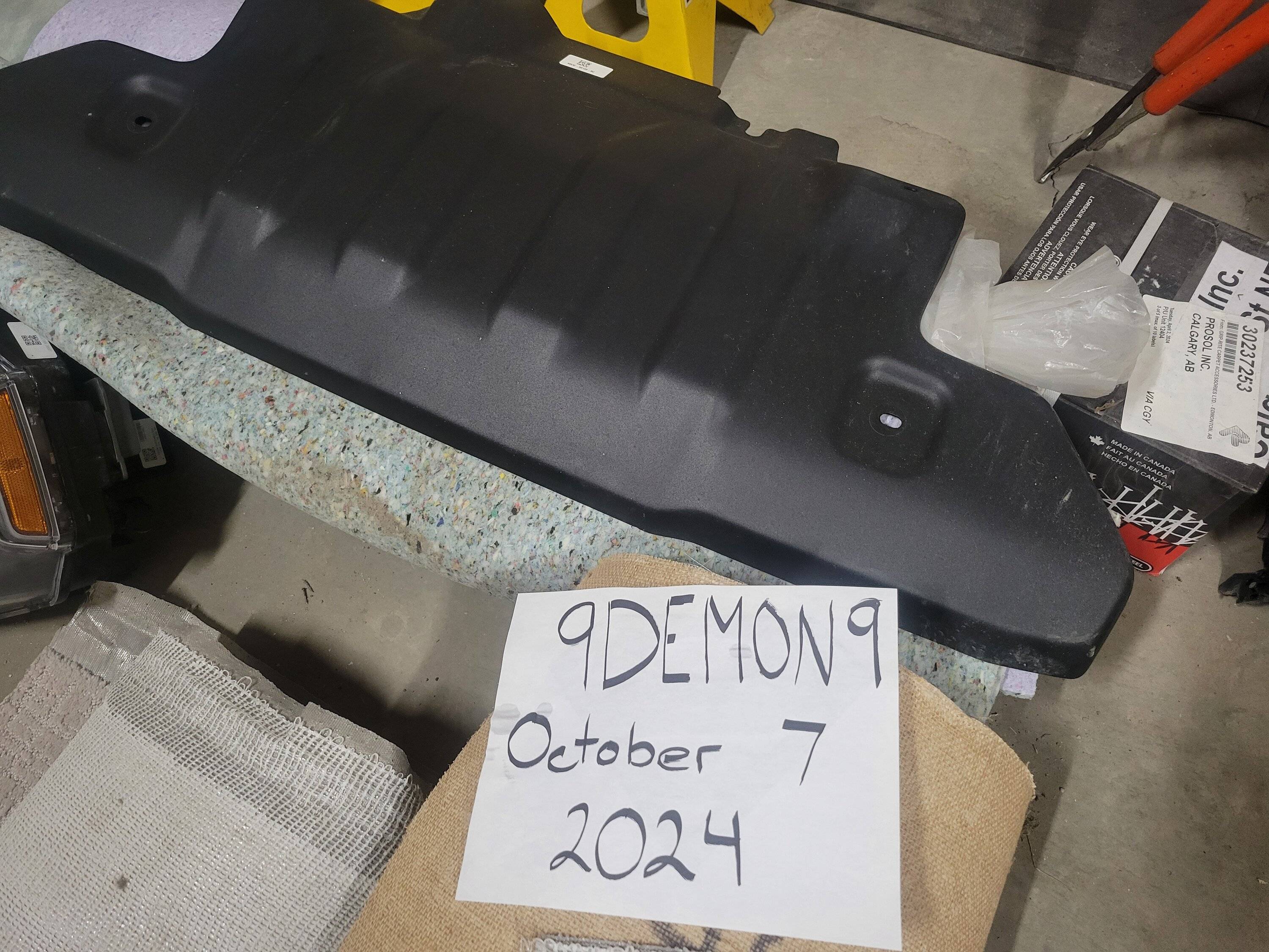 Ford Bronco OEM Steel Skid Plate 20241007_134316