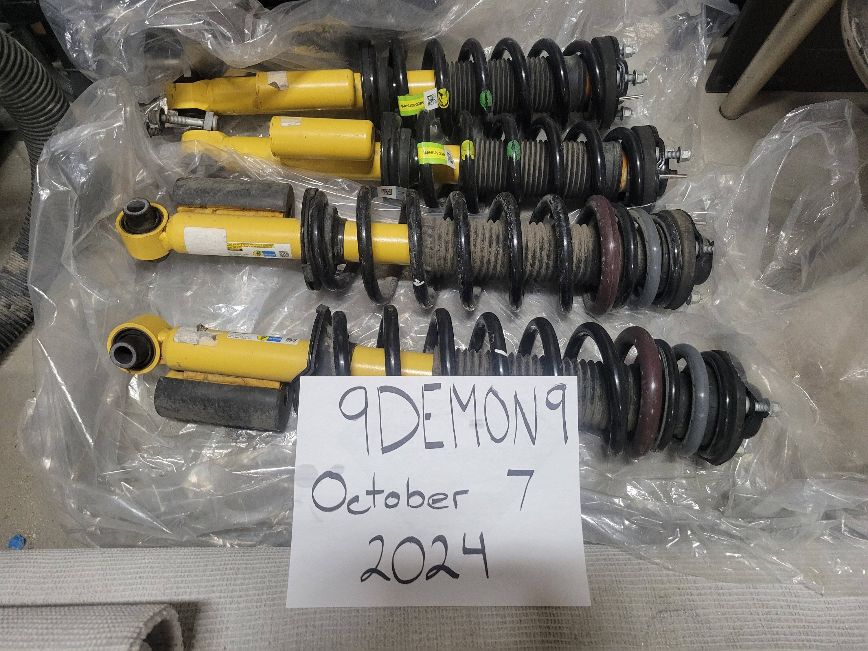 Ford Bronco 2022 2 Door Badlands Non-Sasquatch coilover set 20241007_134333