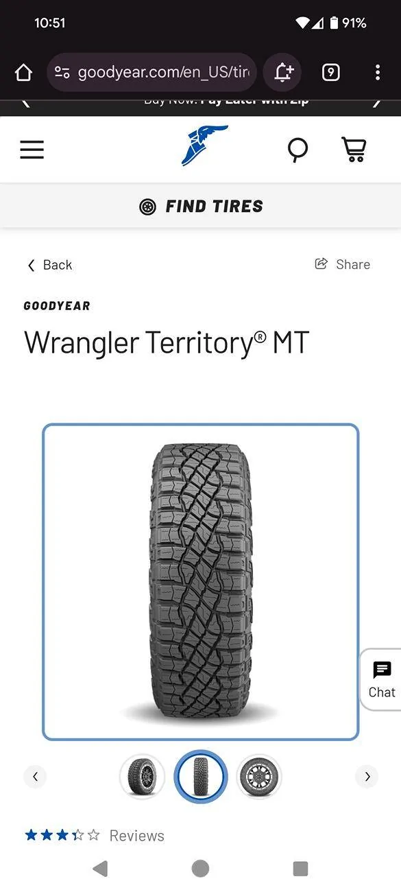 Ford Bronco New OEM SAS Tire? Screenshot_20241008-105109