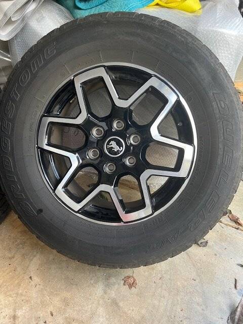 Ford Bronco Outer Banks Wheels + Tires $500 OBO IMG_6272