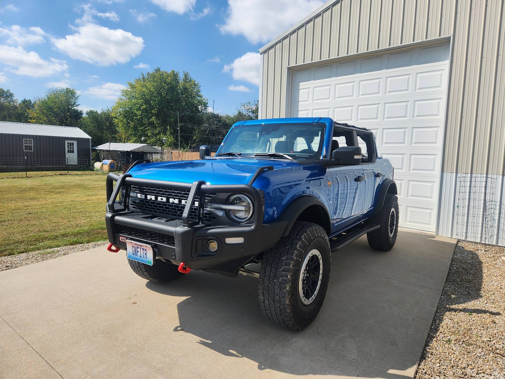 Ford Bronco Correcting ride height and quality after installing the Ford Performance winch kit 20240920_114517