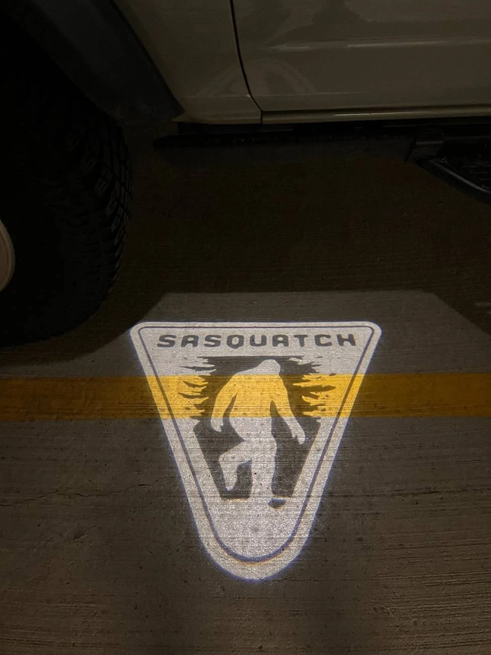 Ford Bronco Installed Sasquatch puddle lights from MVP IMG_8871