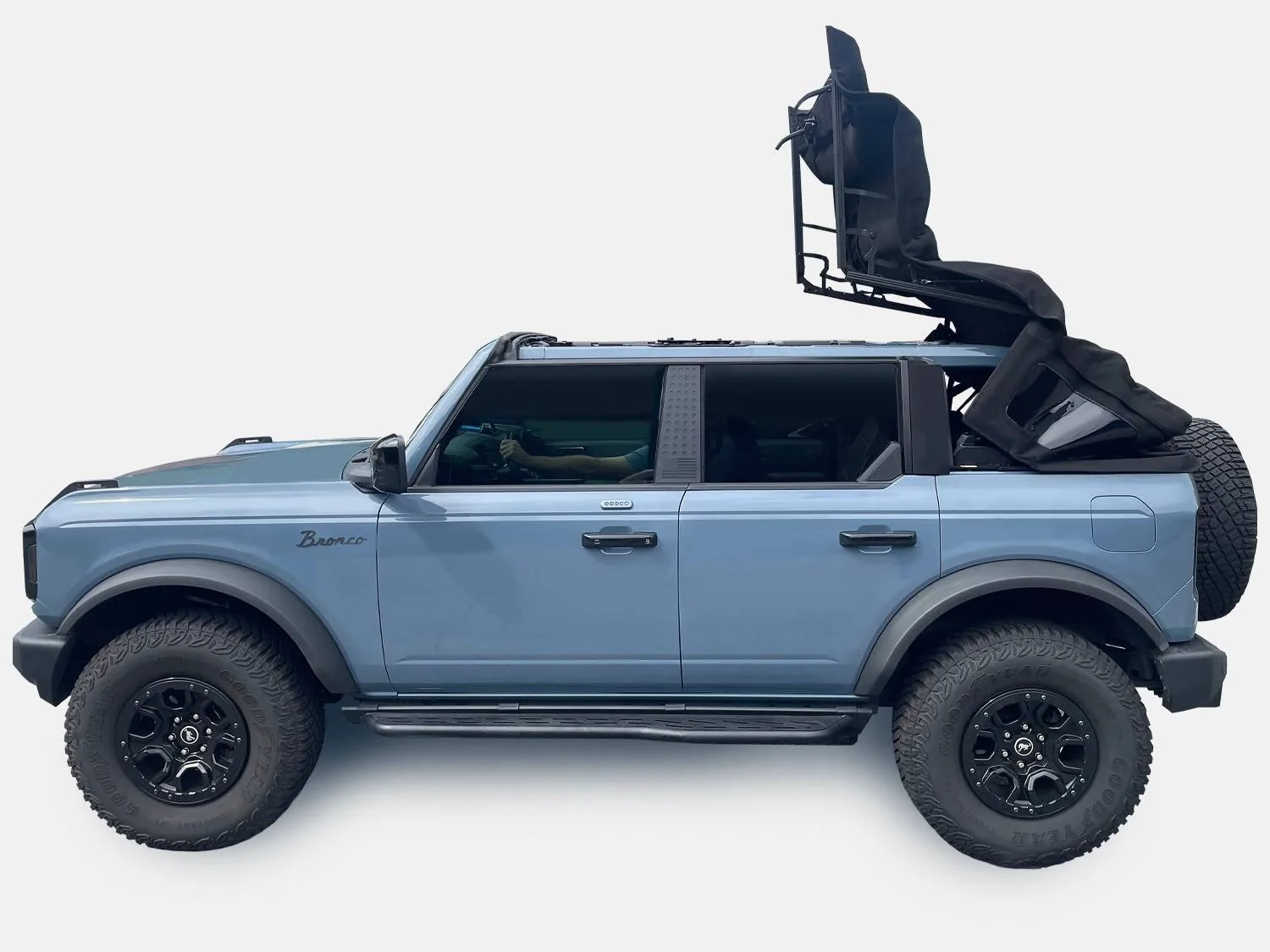 Ford Bronco Power top (MyTop) soft top now available from Ford Accessories VR2DZ54501C24A_1