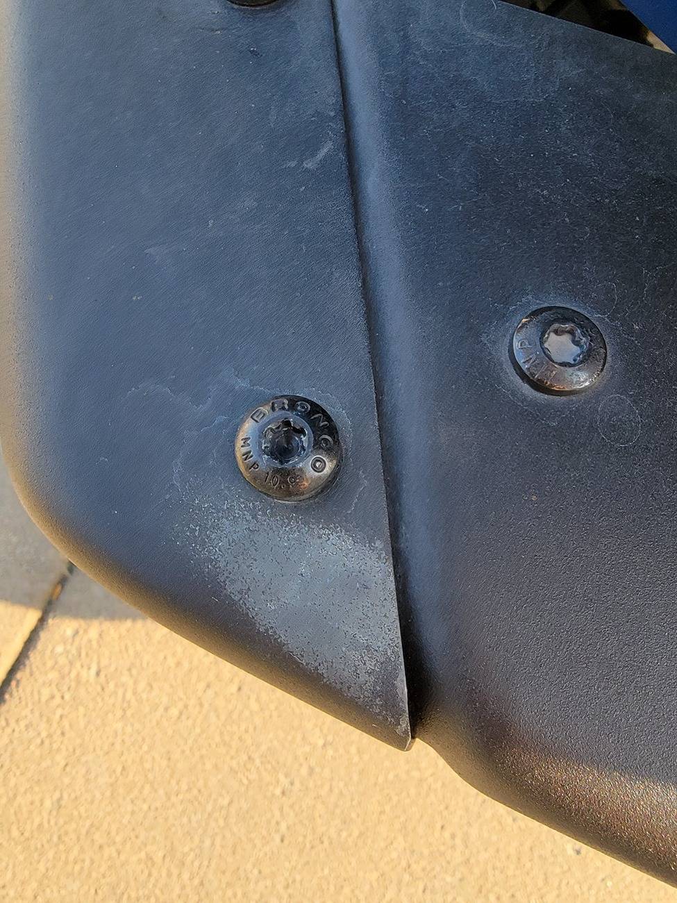 Ford Bronco My modular bumper is rusting! 1000000331