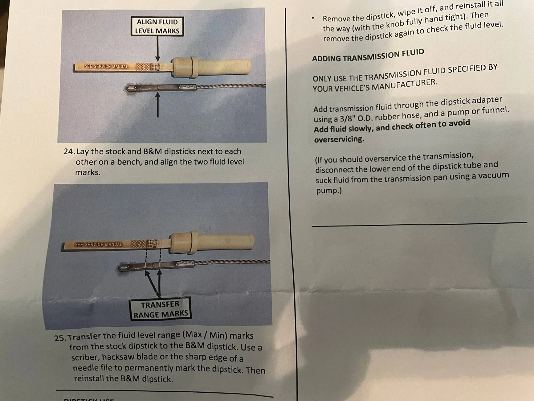 Ford Bronco PPE Transmision Pan installed Trans Dipstick