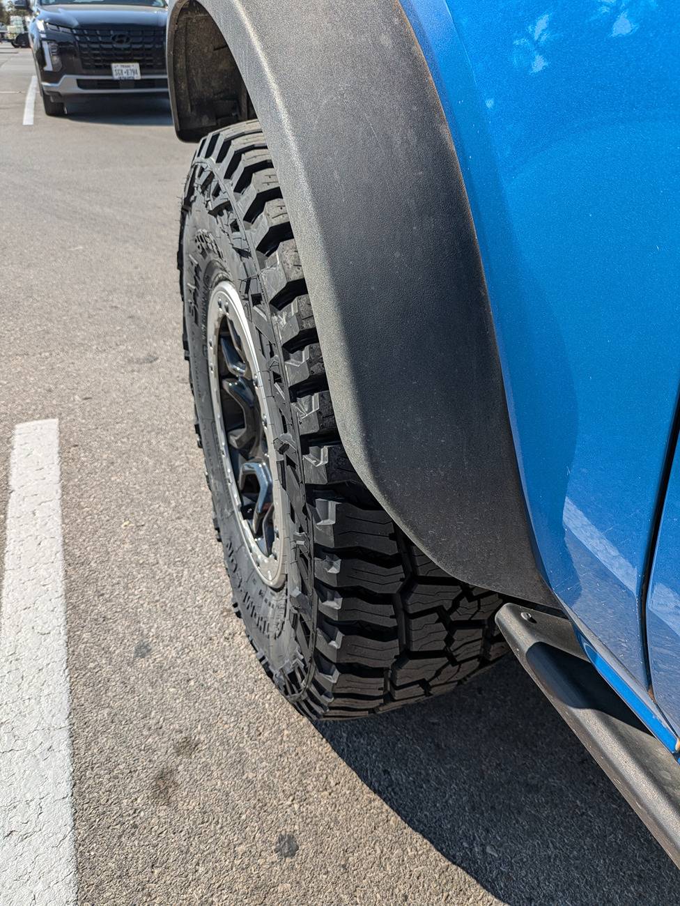 Ford Bronco Got some new shoes today: Mickey Thompson Baja Boss AT Tires in 35x12.5 r17 PXL_20241012_160441906
