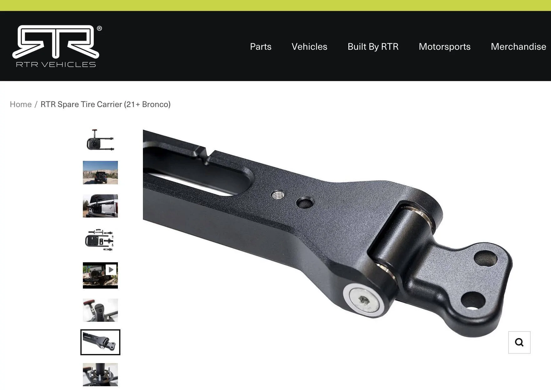Ford Bronco Any consensus on which tailgate reinforcement has performed best? Screenshot 2024-10-13 at 12.30.20 PM