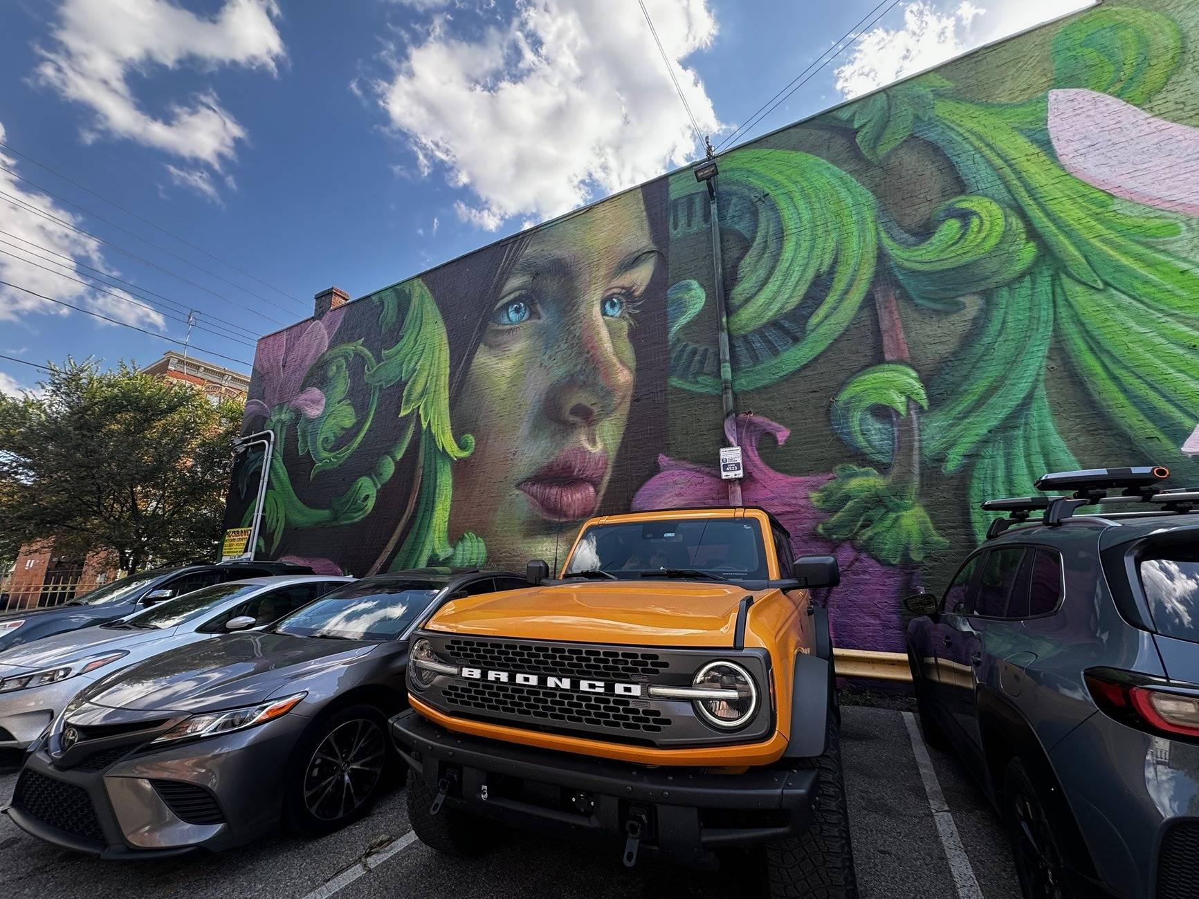 Ford Bronco Mural Monday! findlay market 2