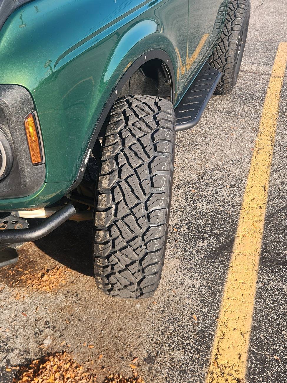 Ford Bronco What offset for BD with these wheels and tires? 1000000795