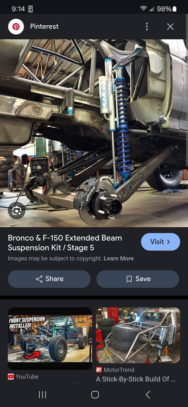 Ford Bronco Homemade rear long travel (20" articulation) using Icon shocks mounted upside down Screenshot_20241017_091419_Chrome