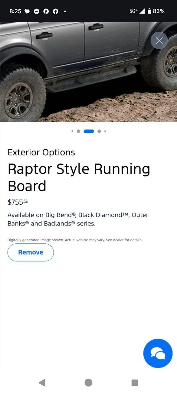 Ford Bronco What side steps are these? 1000026848