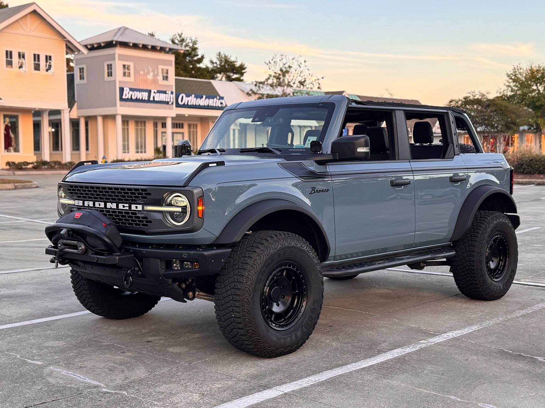 Ford Bronco Correcting ride height and quality after installing the Ford Performance winch kit IMG_4121