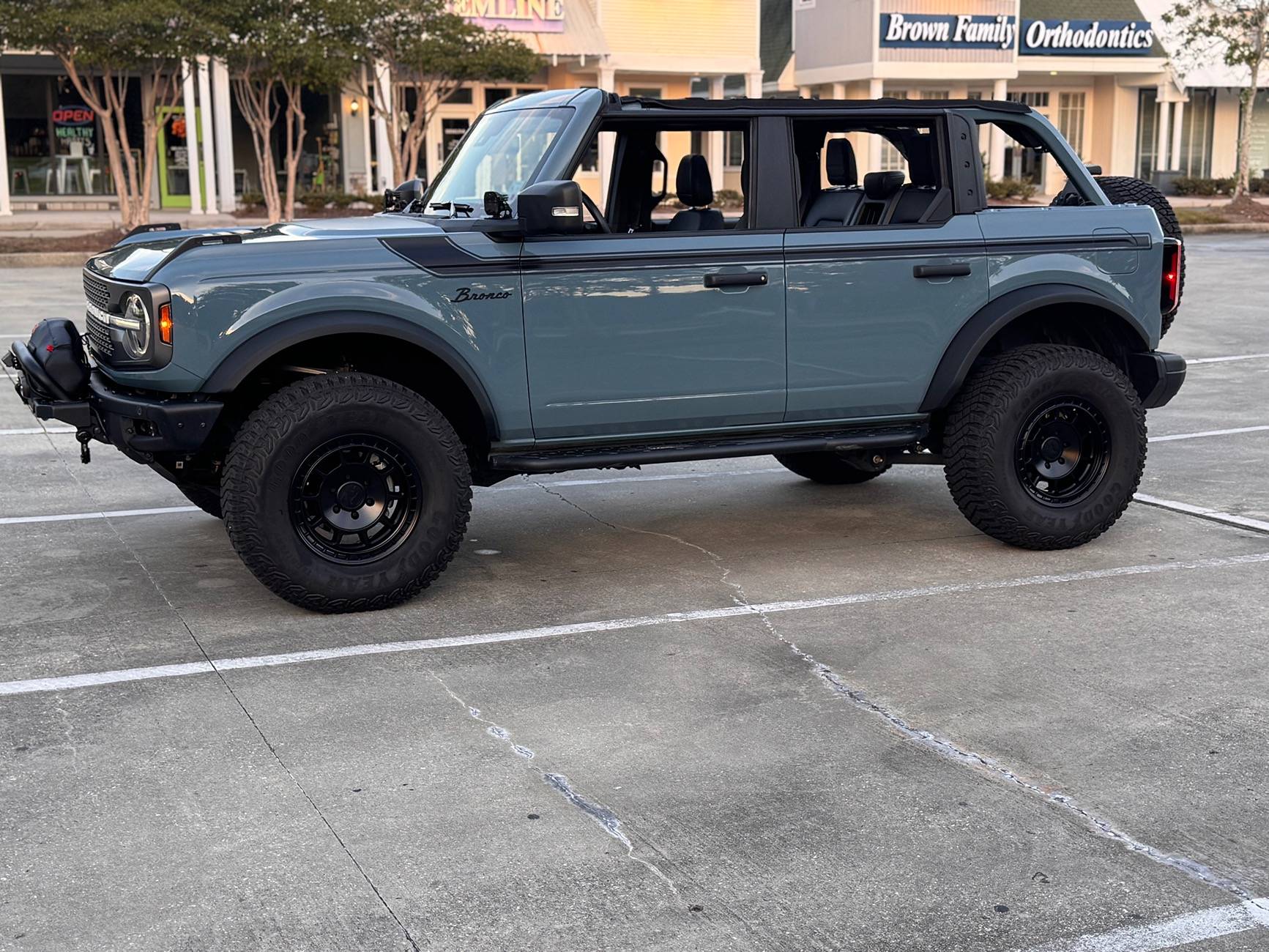 Ford Bronco Correcting ride height and quality after installing the Ford Performance winch kit IMG_4127