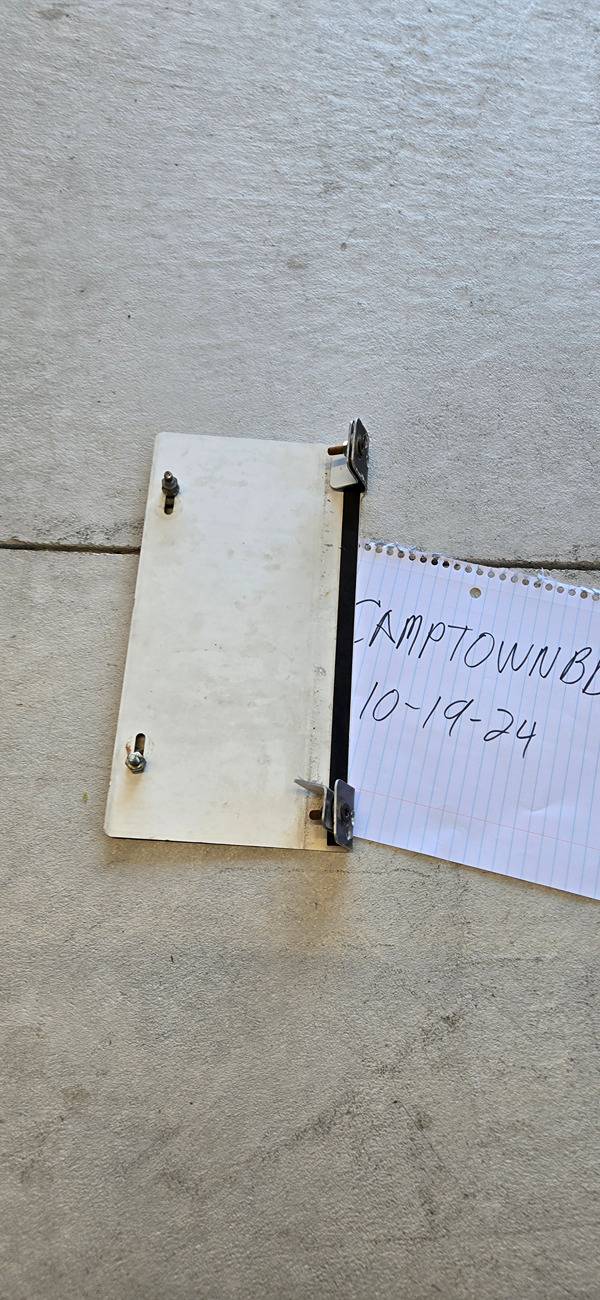 Ford Bronco capable bumper front liscense plate mount - $20 20241019_085747