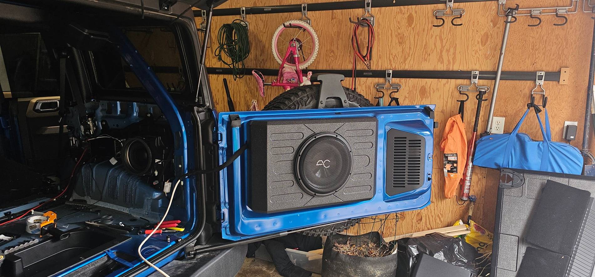 Ford Bronco My first upgrade - Audiofrog! 2024-09-28 16.21.25