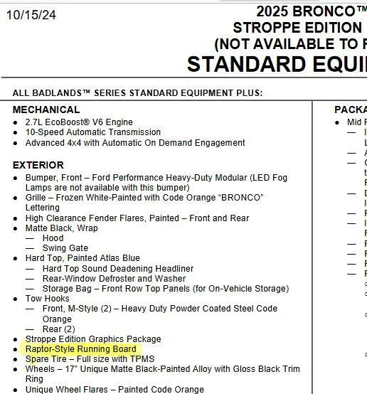 Ford Bronco Rock rails with steps on Stroppe edition? 1729430611650-km
