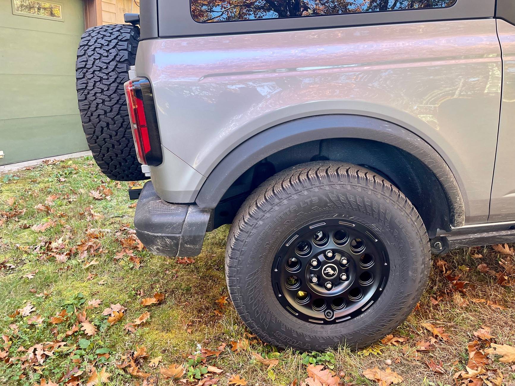 Switching 2-Door Badlands Stock Rims to Steelies Style | Bronco6G ...