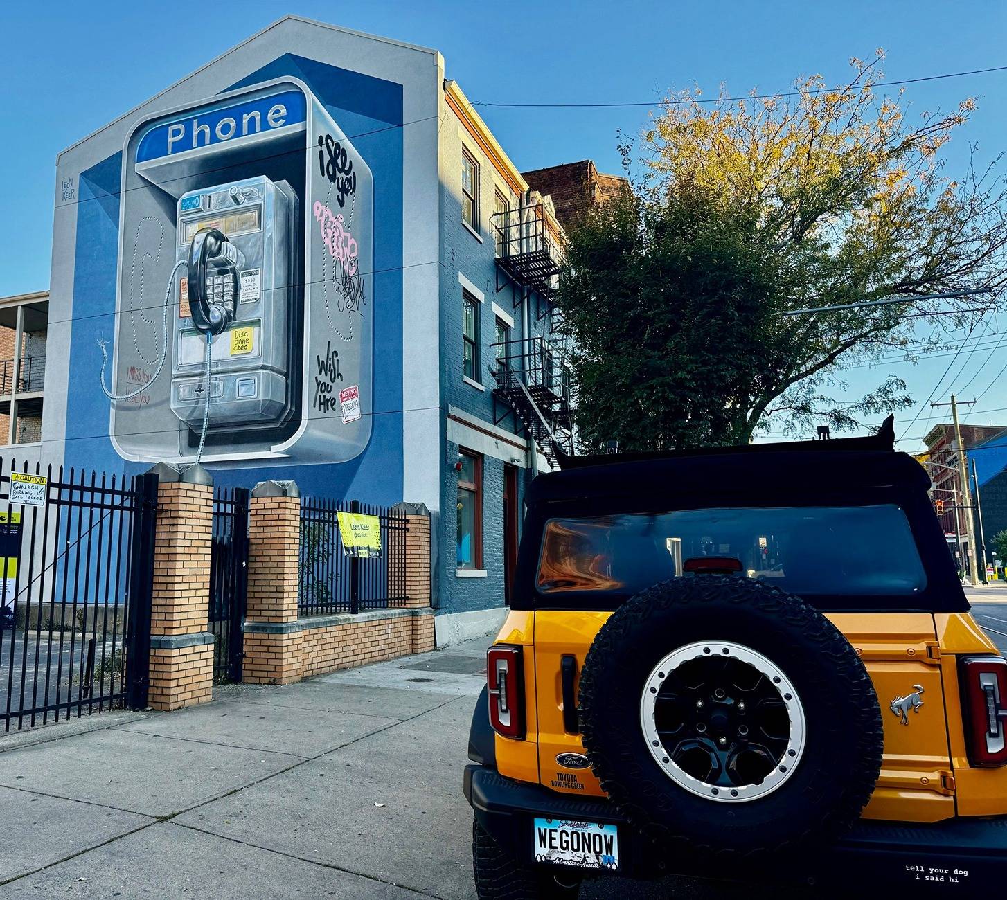Ford Bronco Mural Monday! blink 1