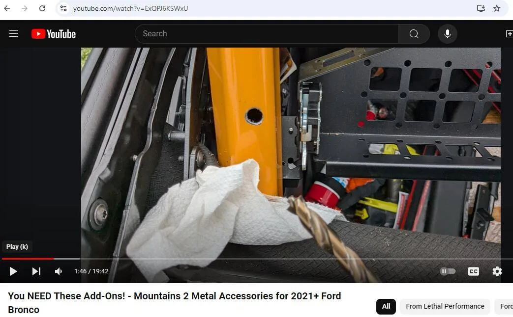Ford Bronco Review & Showoff: Mountains2Metal Roll Bar Molle, Tailgate Reinforcement & Control Arm Skids 1729602930589-6u