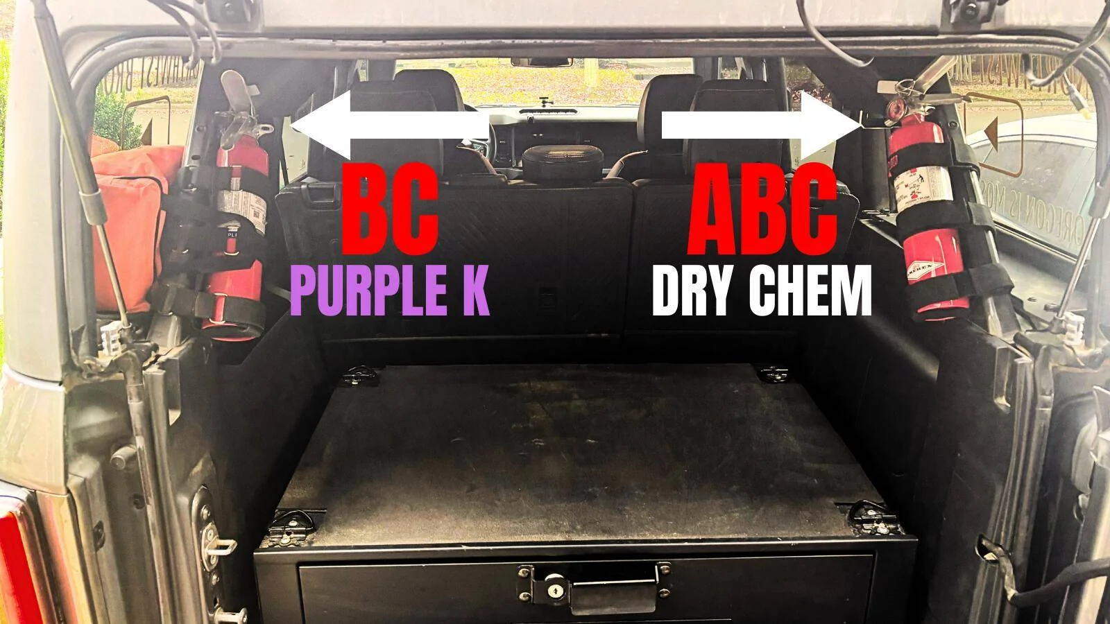 Ford Bronco Fire Extinguisher & Tested / Approved Electrical Parts Compilation Thread ABC