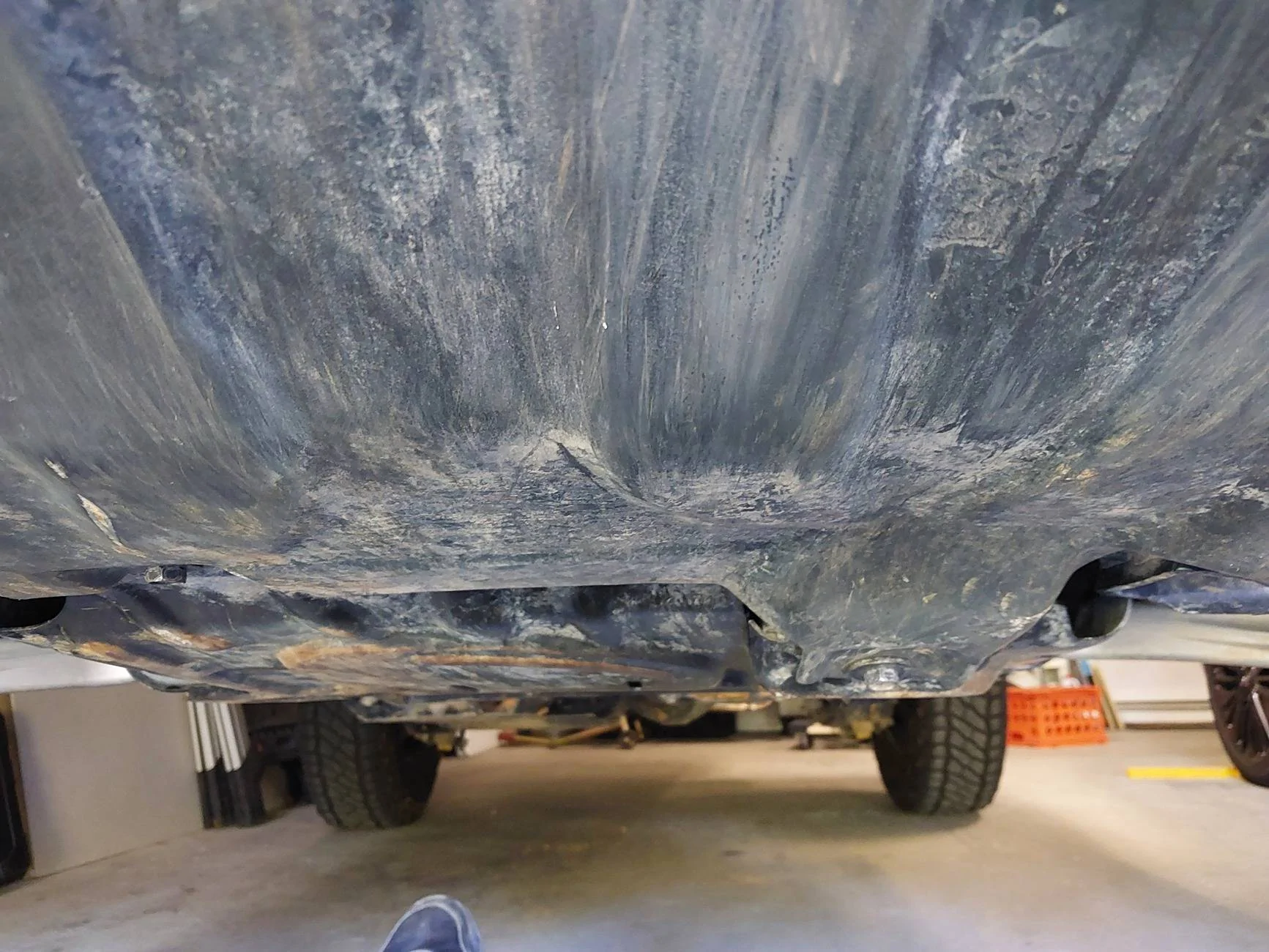 Ford Bronco Homemade Diff Drop for 6G Bronco 20241022_103606