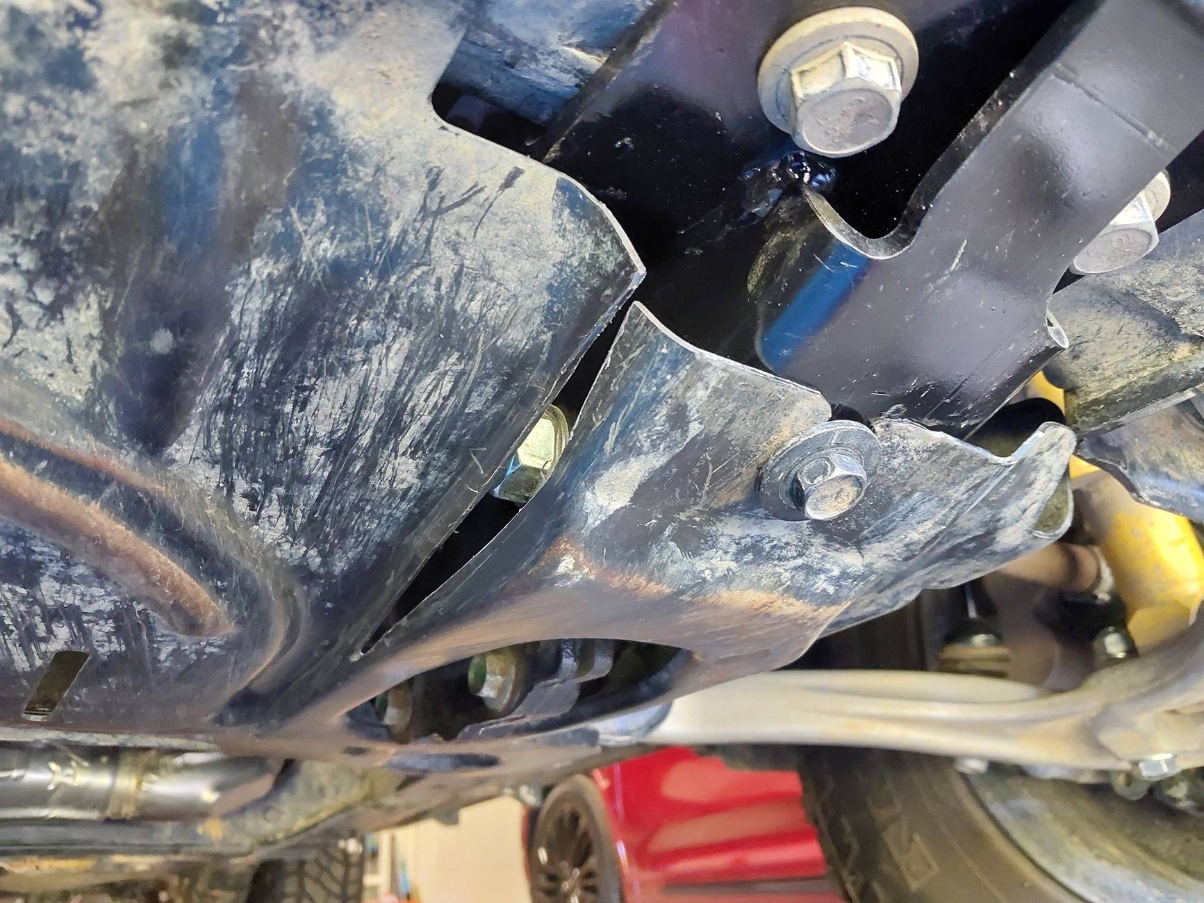Ford Bronco Homemade Diff Drop for 6G Bronco 20241022_101224