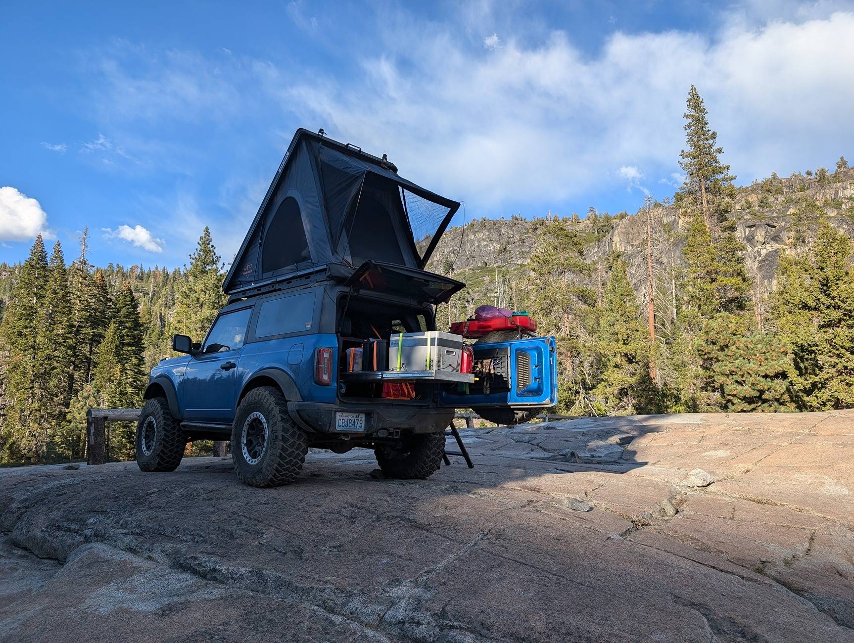 Ford Bronco DIY rear "kitchen" and storage drawers unit for the Bronco PXL_20241007_235553215