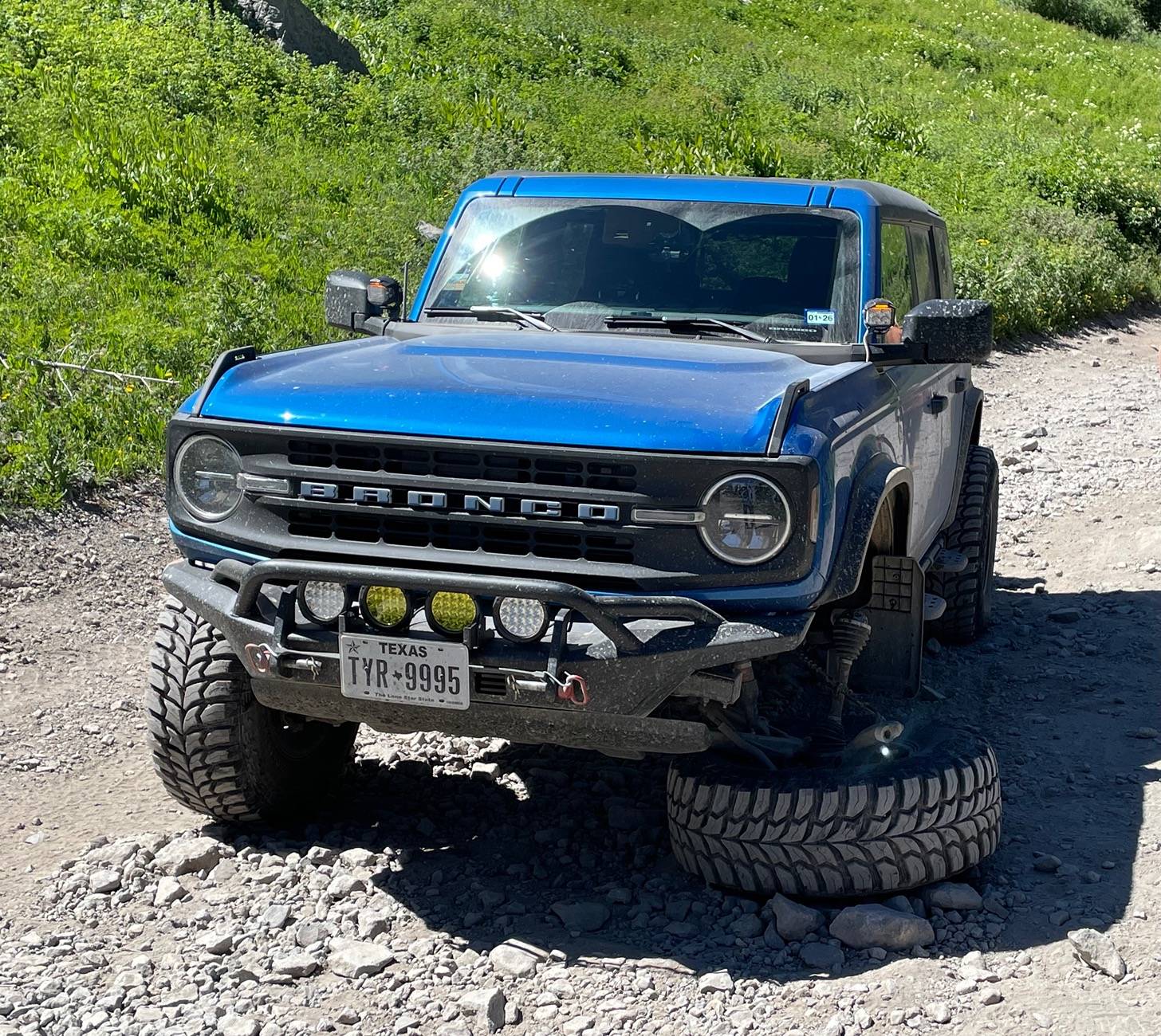 Ford Bronco 2,416 2024 Broncos and Rangers recalled over loose and missing nuts on front Upper Control Arm (UCA) IMG_1038