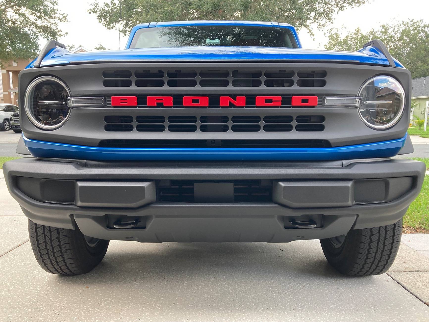 Ford Bronco Skid plates - Plastic Bumper IMG_4305
