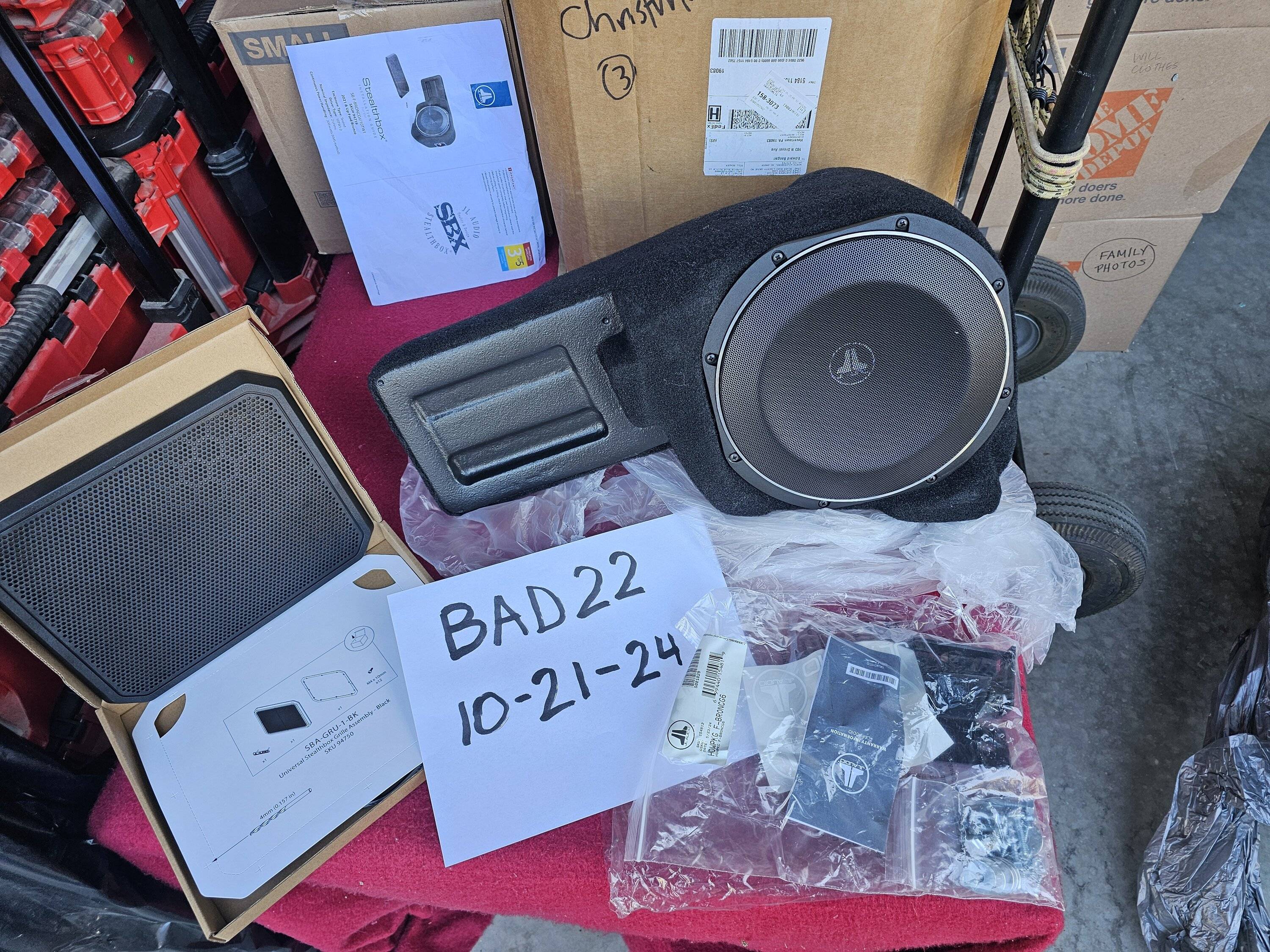 Ford Bronco JL Stealthbox New in box 20241021_135819