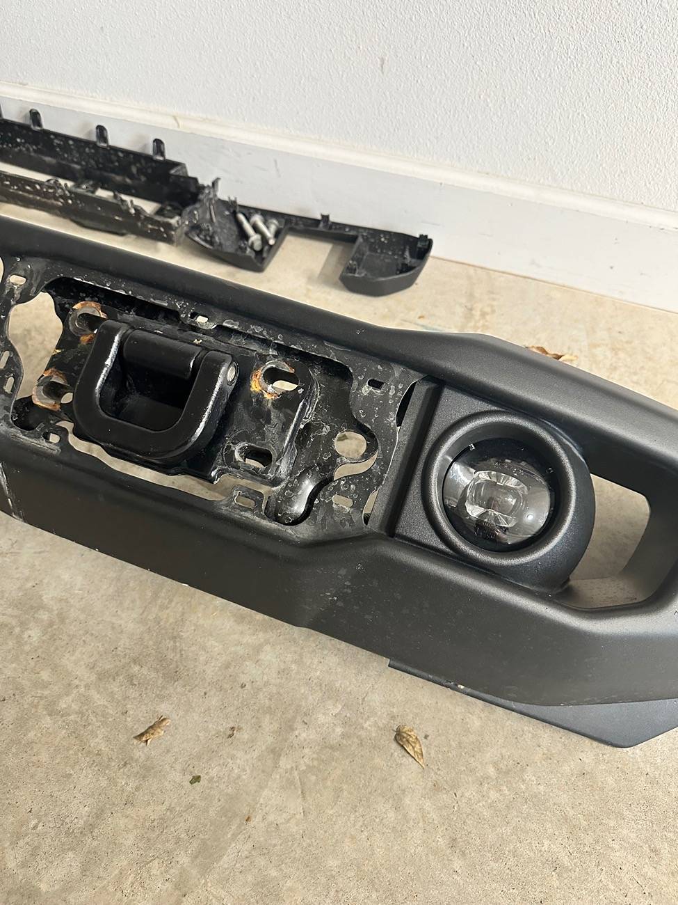 Ford Bronco 2023 steel capable front bumper IMG_5007