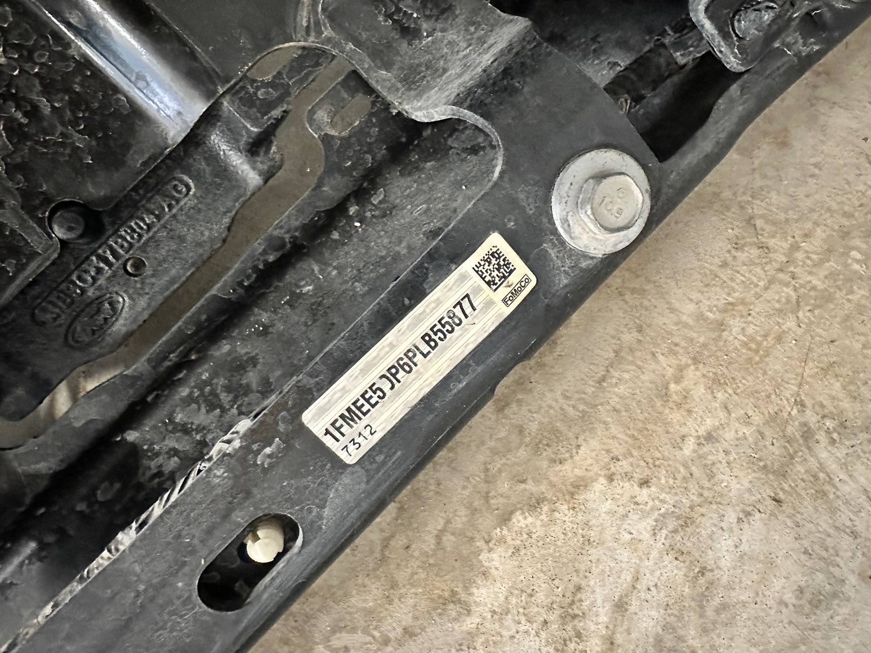 Ford Bronco 2023 steel capable front bumper IMG_5012