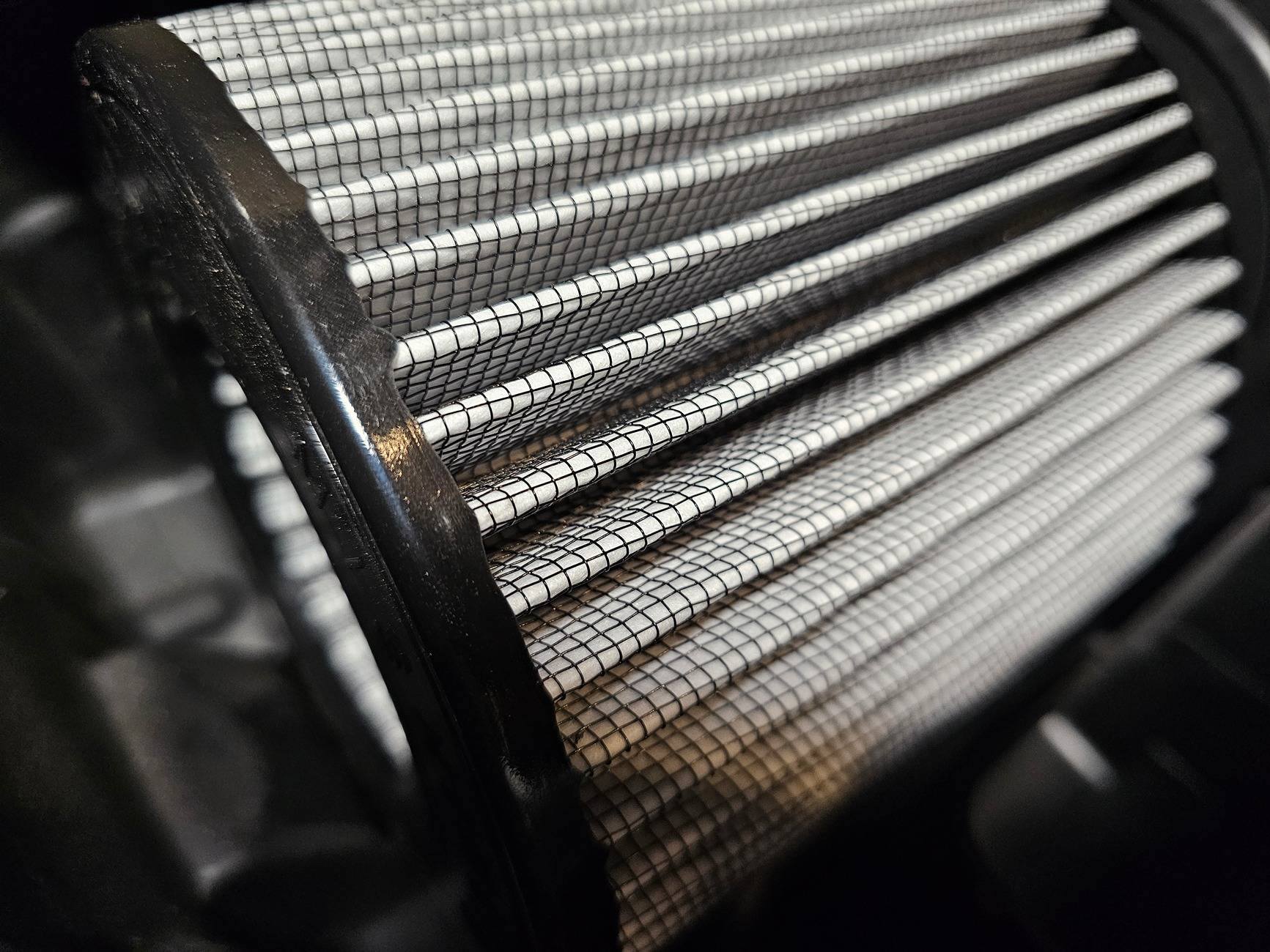 Ford Bronco Mishimoto dry (cleanable) air filter 20241025_070756