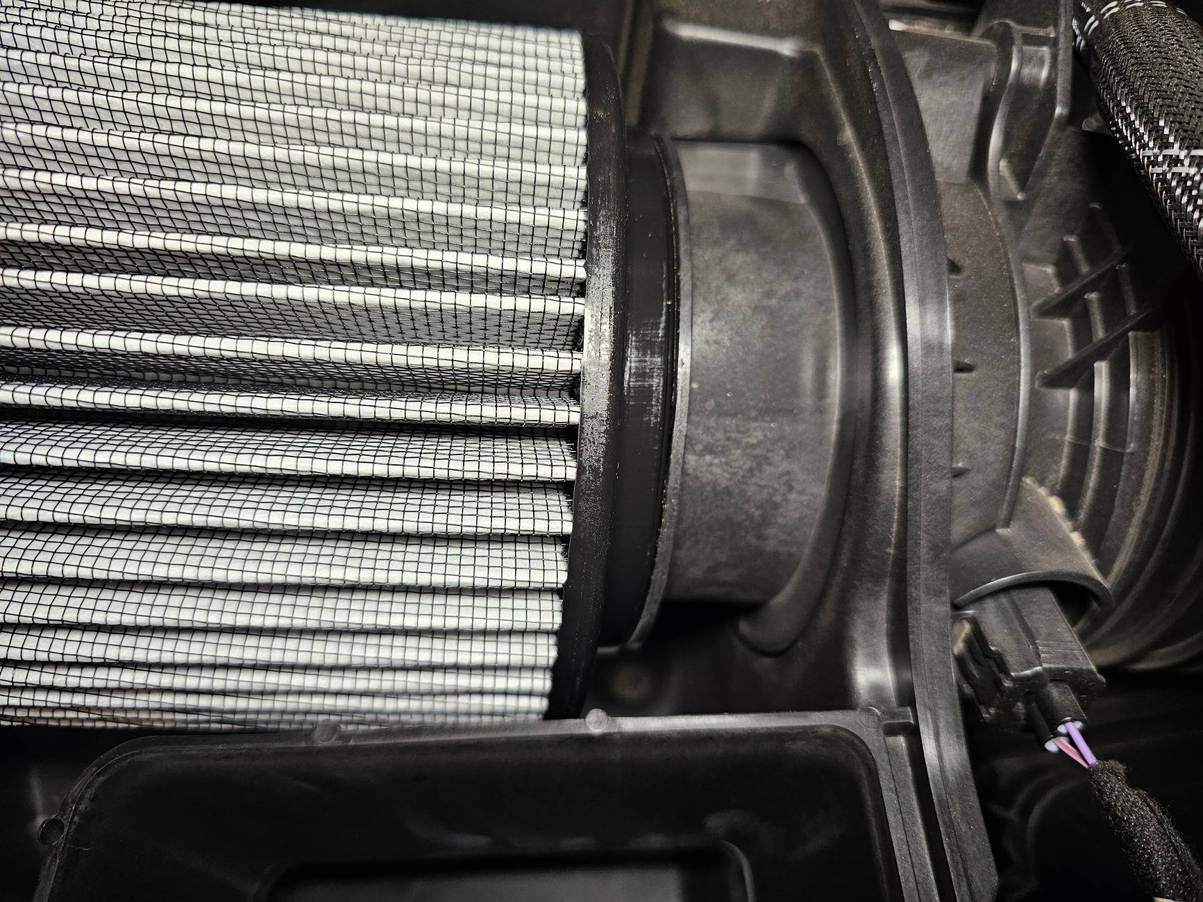 Ford Bronco Mishimoto dry (cleanable) air filter 20241025_070823