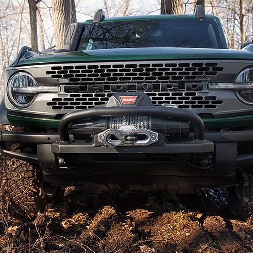 Ford Bronco Ford Performance Winch Install -- How-to DIY Video M-1821-B