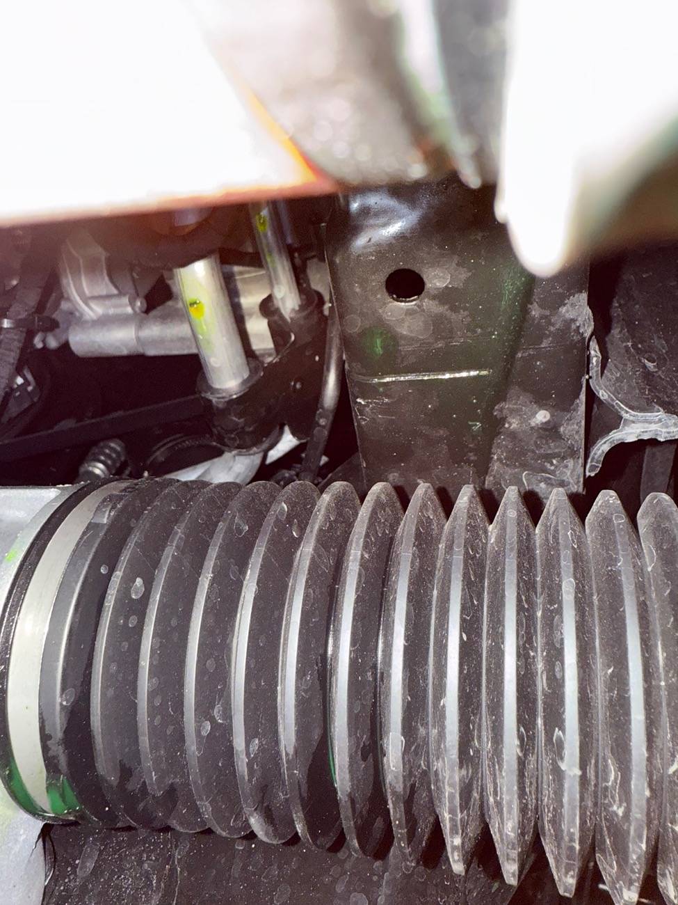 Ford Bronco AC clutch cycling switch leak IMG_6431