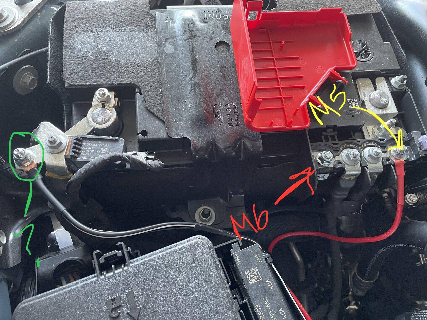 Ford Bronco Battery Terminal info IMG_1470