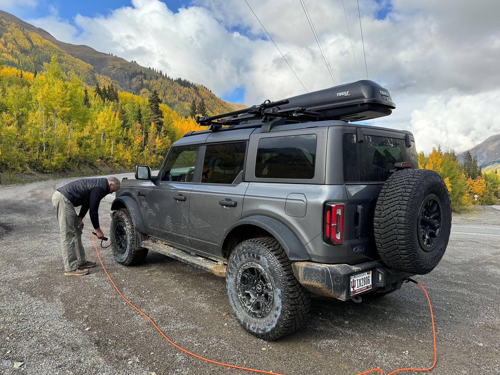 Ford Bronco Kicked off 3wk/5800mi Bronco trek with the Moab Off-Roadeo!  UT, NV, CA, CO 2024-09-22_17-08-27_126