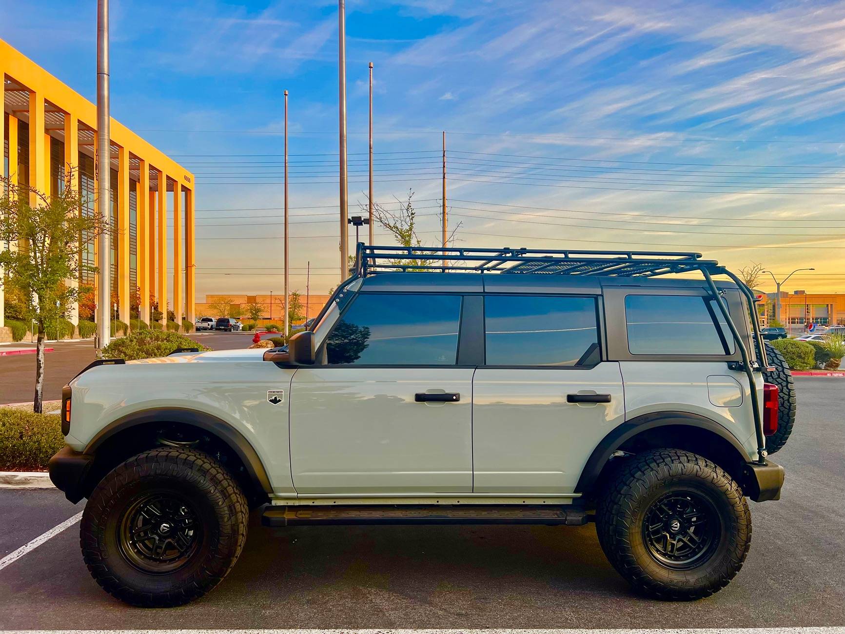 Ford Bronco Added the Gobi roof rack. Loving it IMG_5603