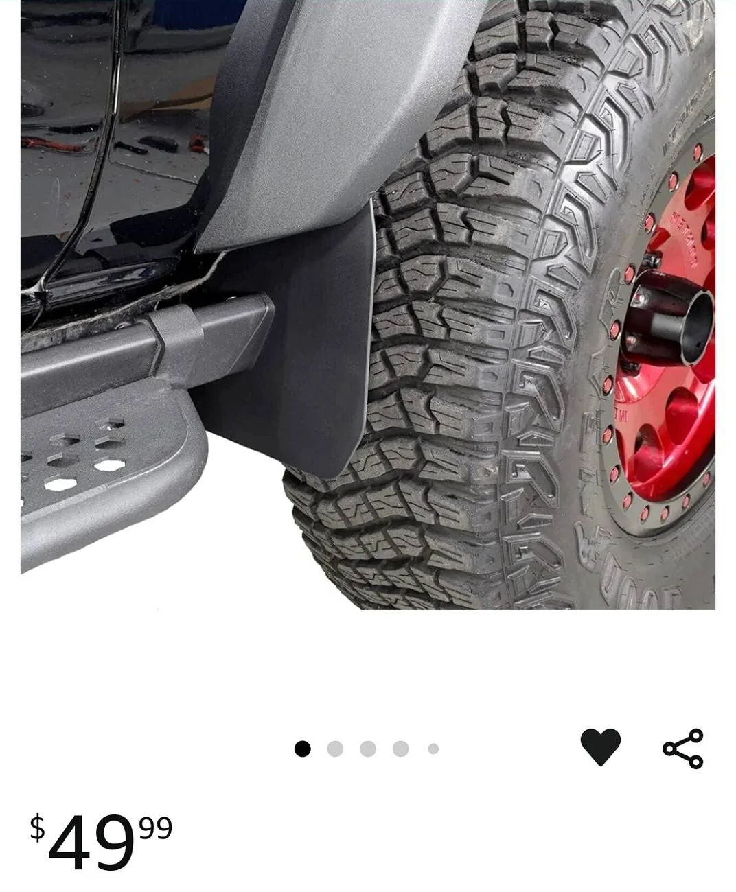 Ford Bronco Mud guards again Screenshot_20241028_213809_Amazon Shopping