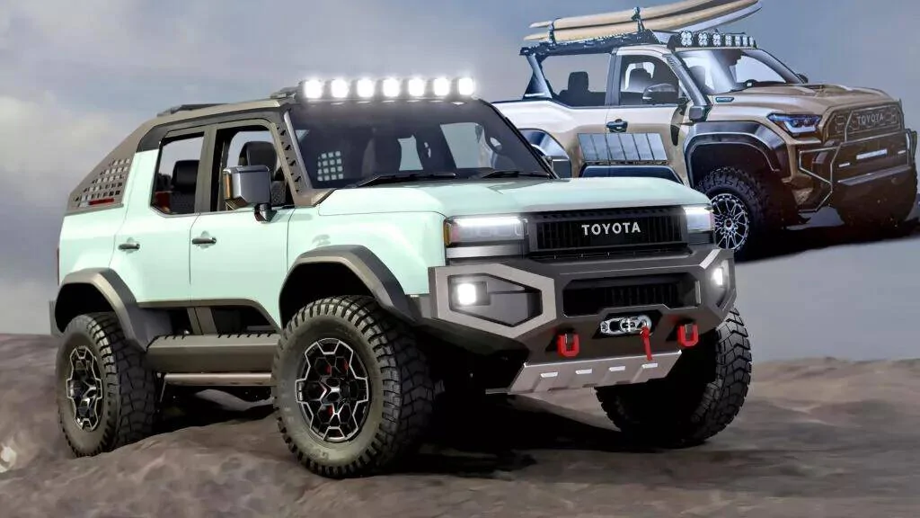 Toyota Land Cruiser ROX and Toyota 4Runner Surf concepts for SEMA 2024 ...