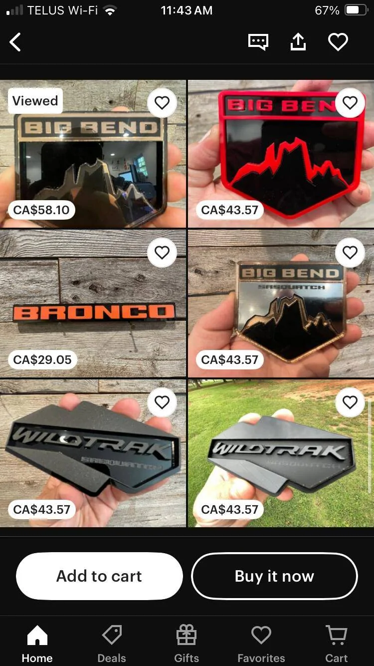 Ford Bronco Etsy-Badge Emblems IMG_0751